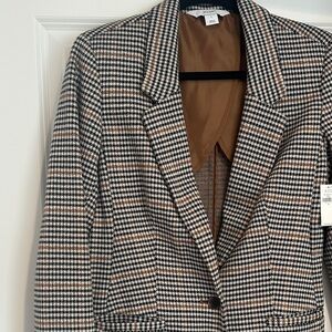 NWT Houndstooth Blazer